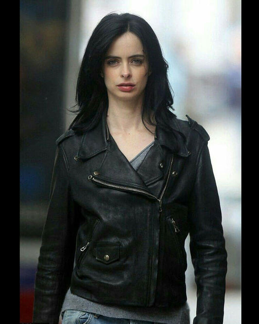Jessica Jones Biker Leather Jacket