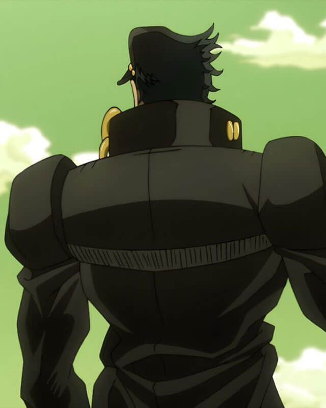JoJo Bizarre Adventure Cosplay Jotaro Kujo Black Coat