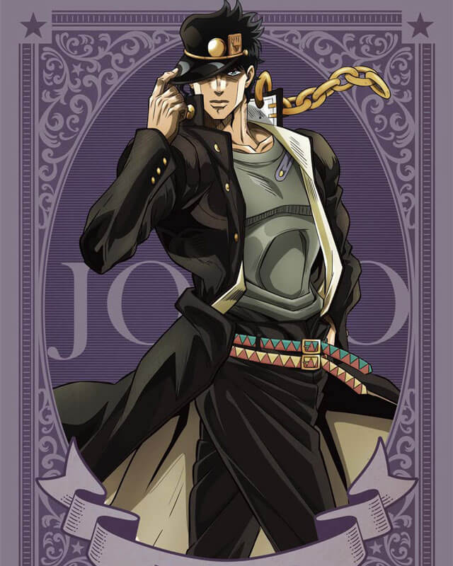 JoJo Bizarre Adventure Jotaro Kujo Wool Long Coat