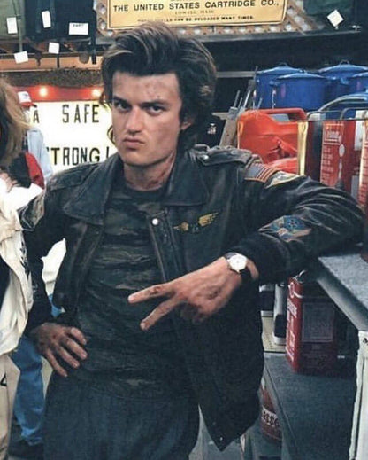 Joe Keery Steve Stranger Things Bomber Jacket