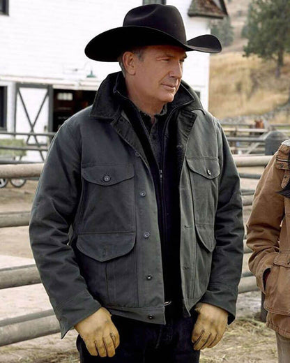 John Dutton Yellowstone Western Jacket