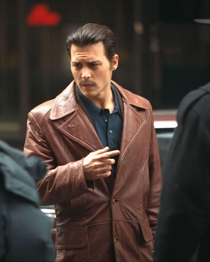 Johnny Depp Donnie Brasco Leather Coat