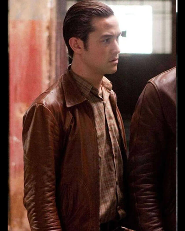 Joseph Levitt Inception Brown Leather Jacket