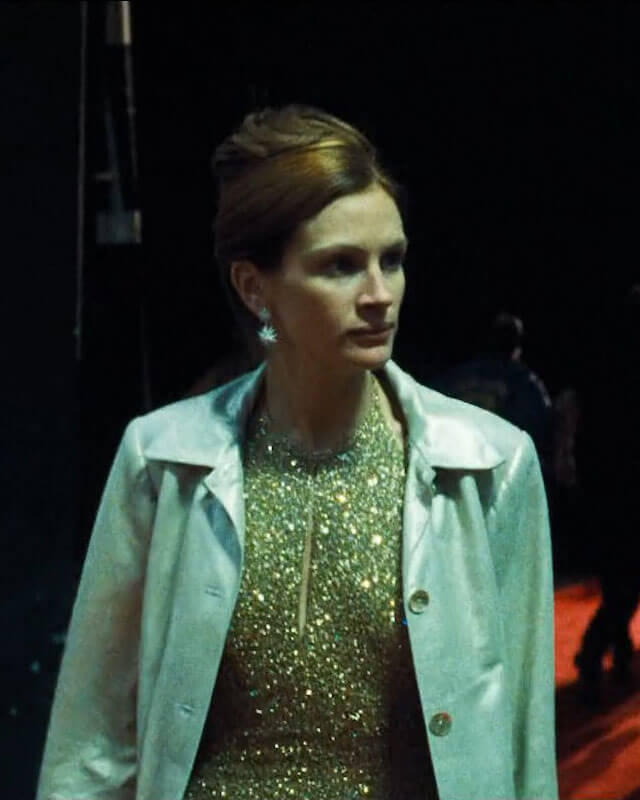 Julia Roberts Oceans Eleven Silver Coat