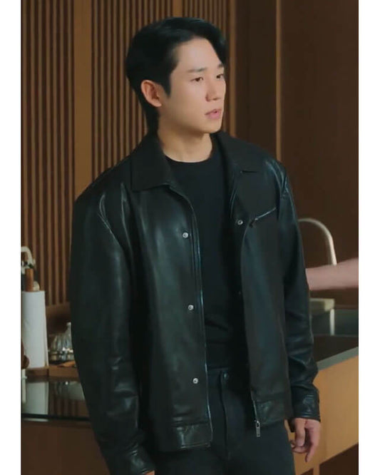 Jung Hae In Love Next Door Black Jacket