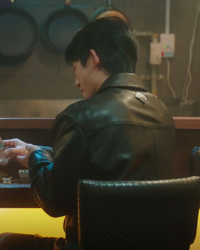 Jung Hae In Love Next Door Leather Jacket