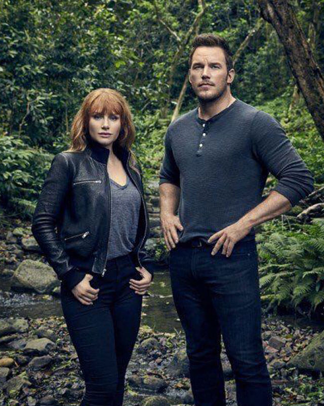 Jurassic World Dominion Claire Dearing Black Bomber Leather Jacket