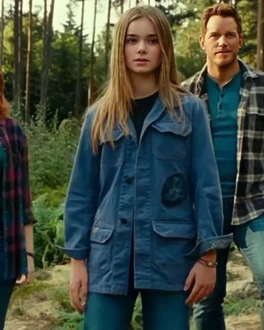 Jurassic World Dominion Maisie Lockwood Blue Jacket