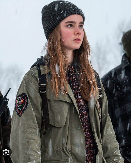 Jurassic World Dominion Maisie Lockwood Gray Jacket