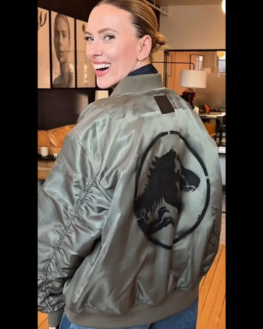 Jurassic World Rebirth Promotion Bomber Jacket