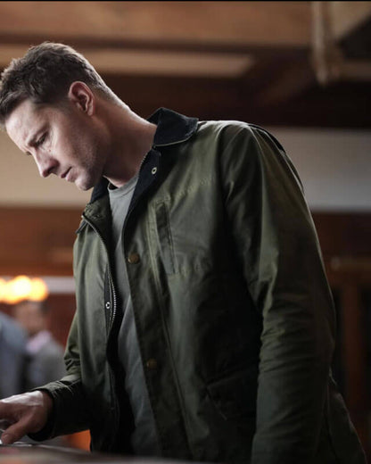 Justin Hartley Tracker Green Jacket