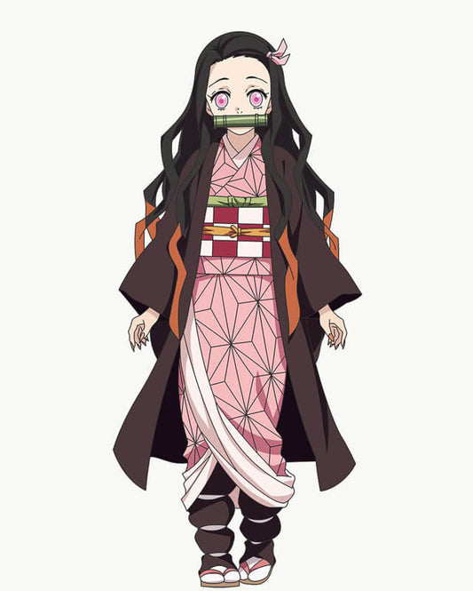 Kamado Nezuko Demon Slayer Cape