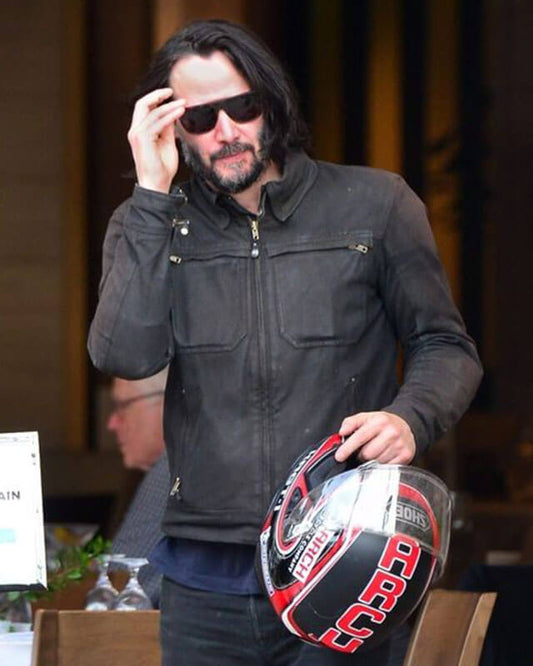 Keanu Reeves Biker Jacket