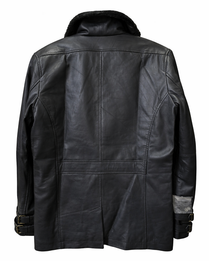 Kennedy Black Leather Jacket