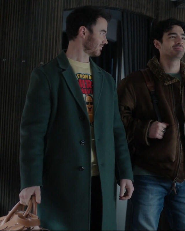Kevin A Very Jonas Christmas Movie Green Coat