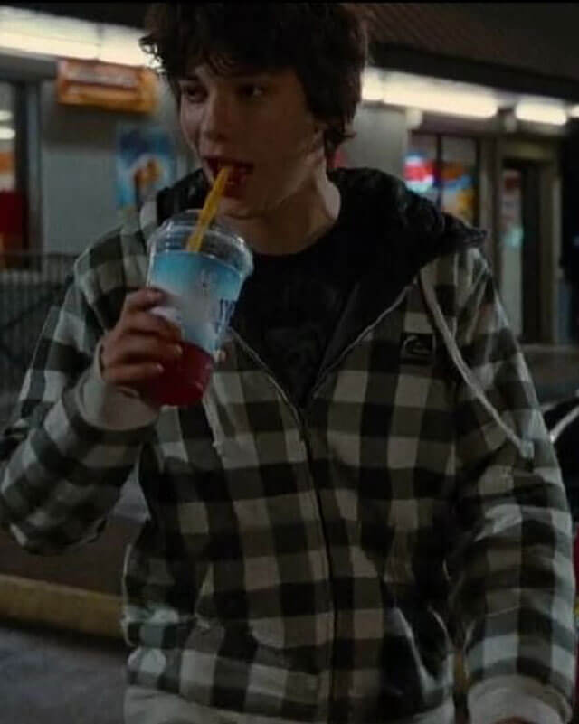 Kid Rodrick Heffley Diary Of A Wimpy Plaid Hooded Jacket