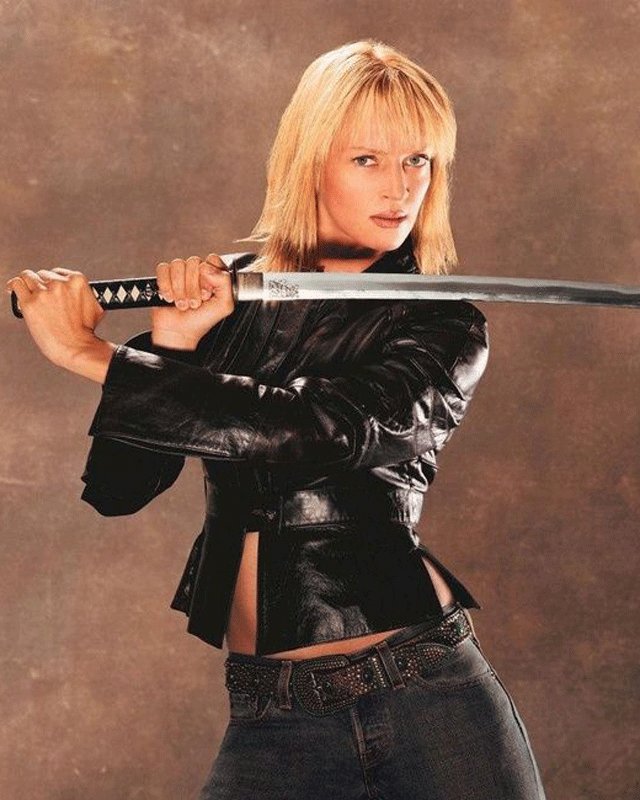 Kill Bill Vol 2 The Bride Black Leather Jacket