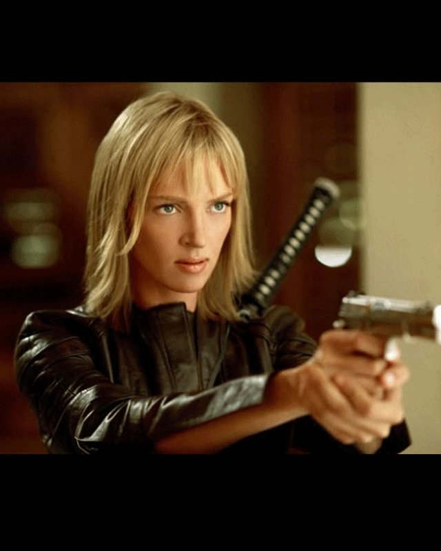 Kill Bill Vol 2 Uma Thurman Black Jacket
