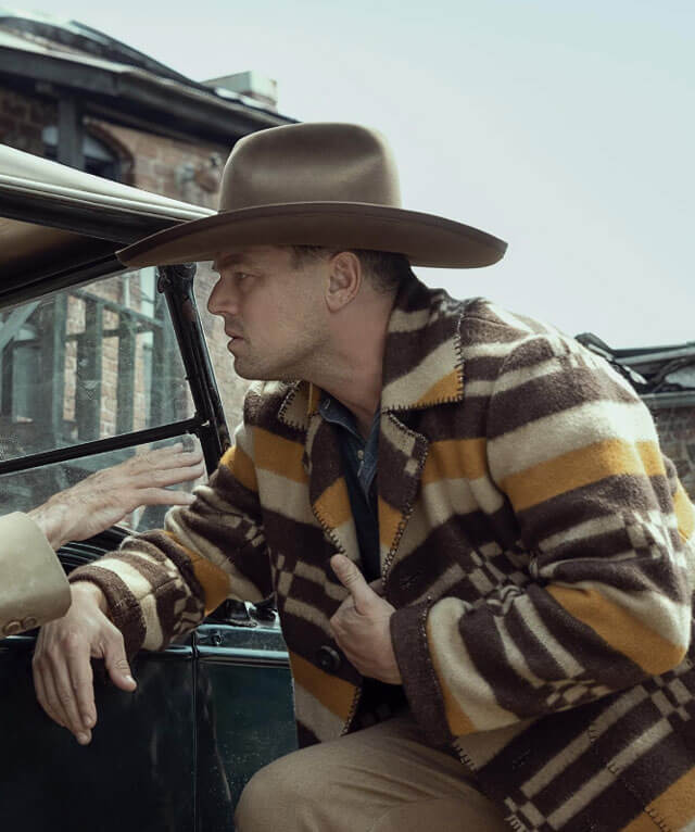 Killers Of The Flower Moon Leonardo DiCaprio Wool Coat