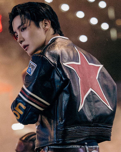 Killin It Girl BTS J Hope Leather Jacket