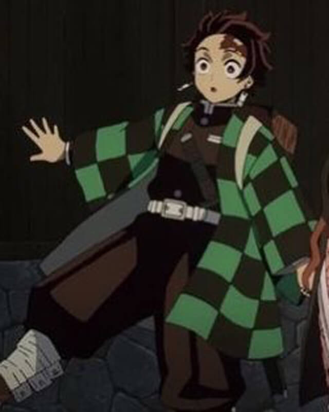 Kimetsu No Yaiba Tanjiro Kamado Checkered Haori