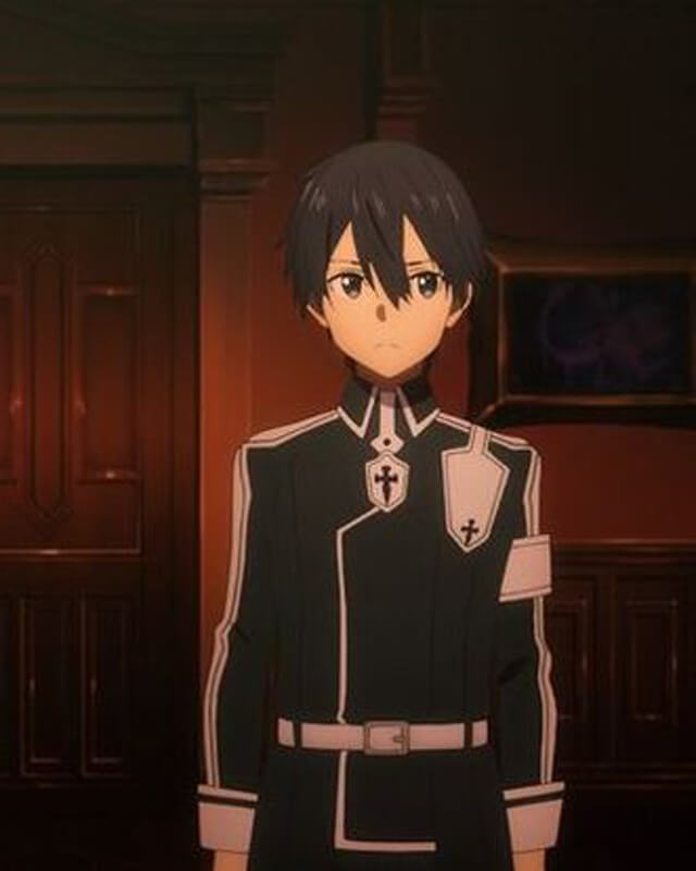 Kirito Sword Art Online Leather Coat S03