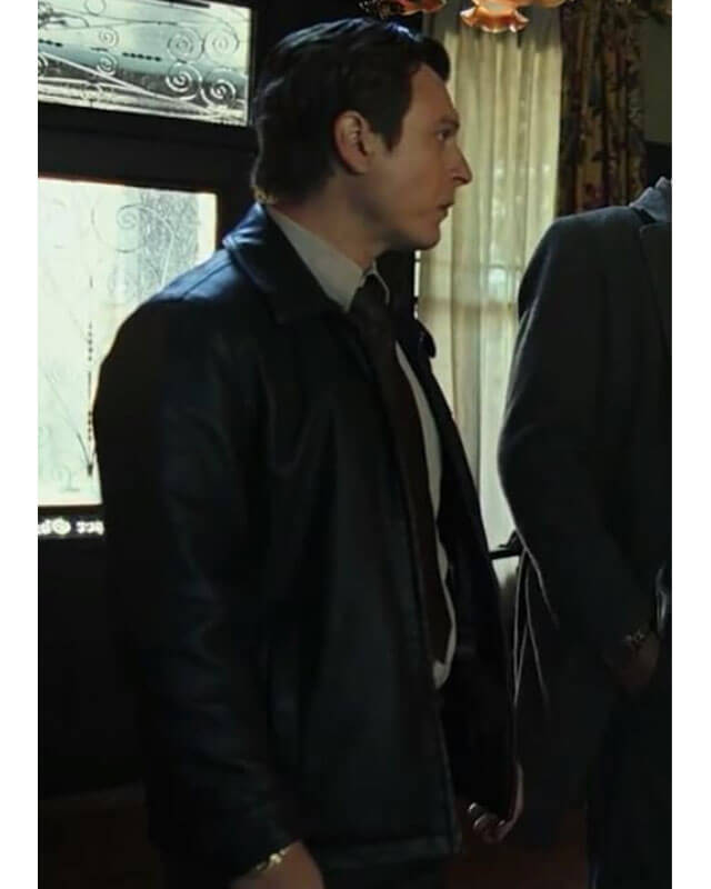 Knives Out Noah Segan Leather Jacket