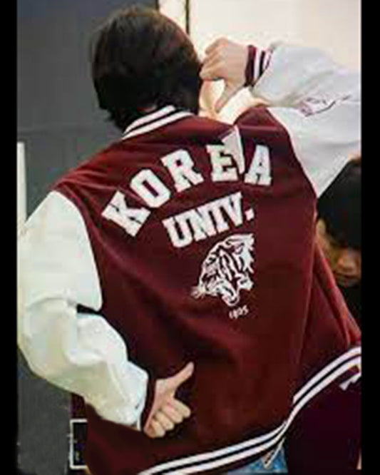Korea University Letterman Varsity Jacket