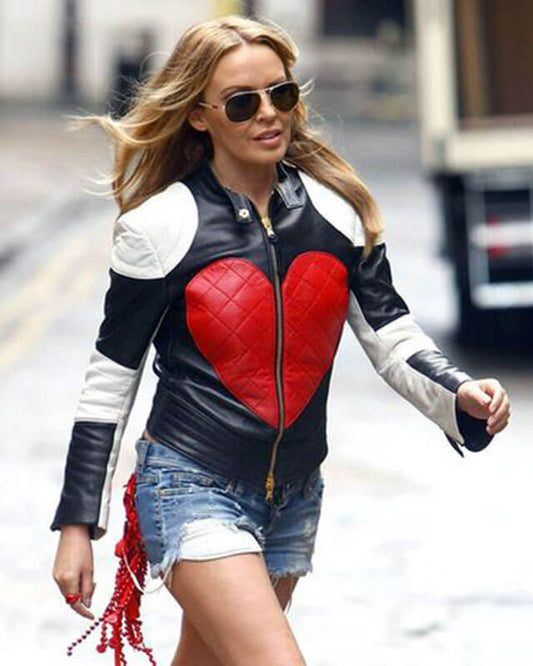 Kylie Minogue Time Bomb Valentine Heart Jacket