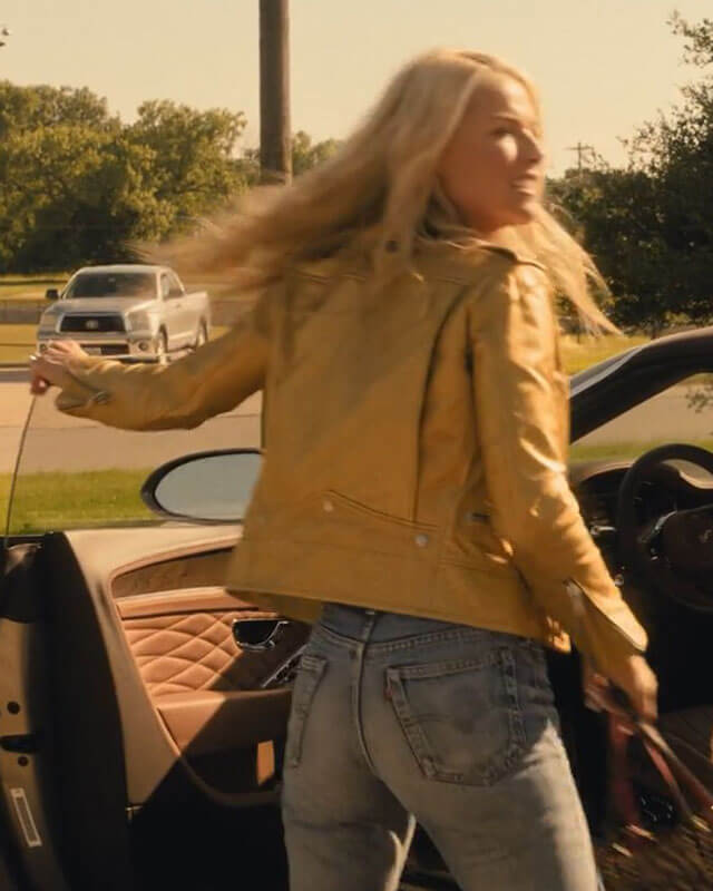 Landman Ali Larter Biker Jacket