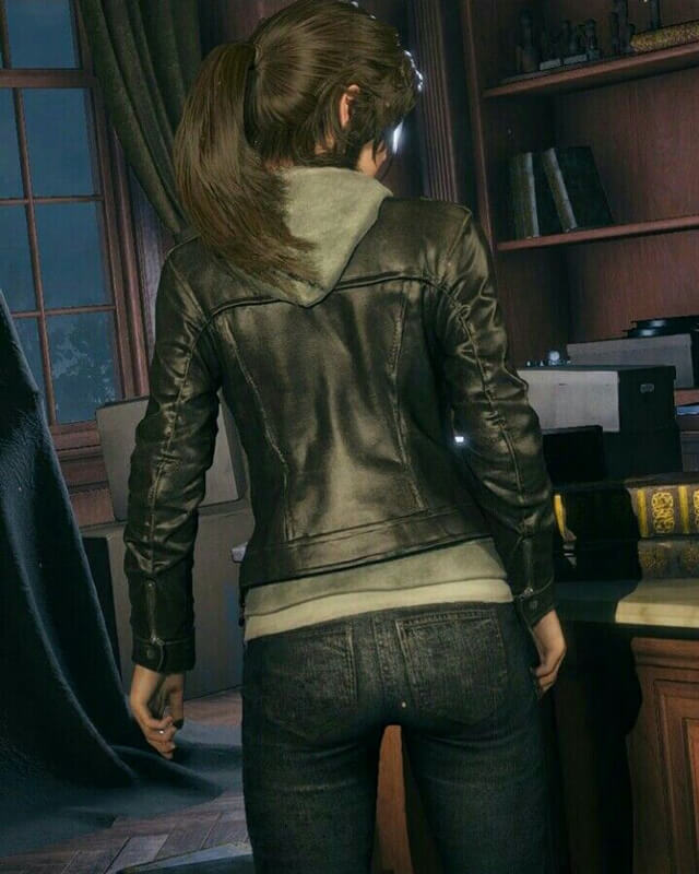 Lara Croft Rise Of The Tomb Raider Black Jacket