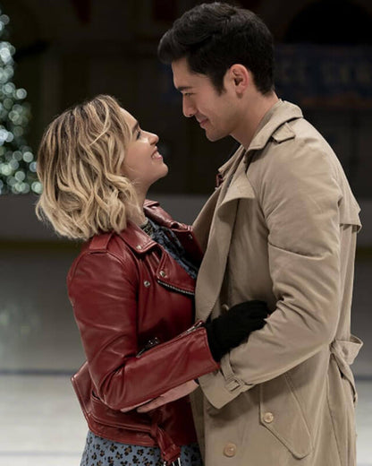 Last Christmas Emilia Clarke Leather Jacket