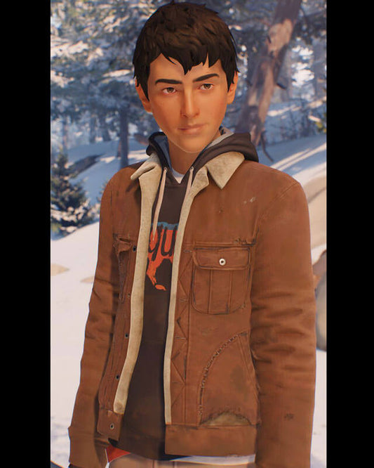 Life is Strange 2 Sean Diaz Suede Shearling Jacket