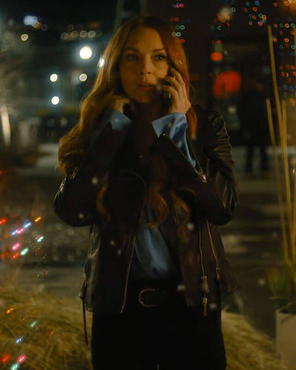 Lindsay Lohan Our Little Secret Biker Jacket