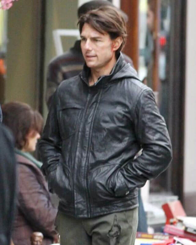 Mission Impossible Tom Cruise Leather Jacket