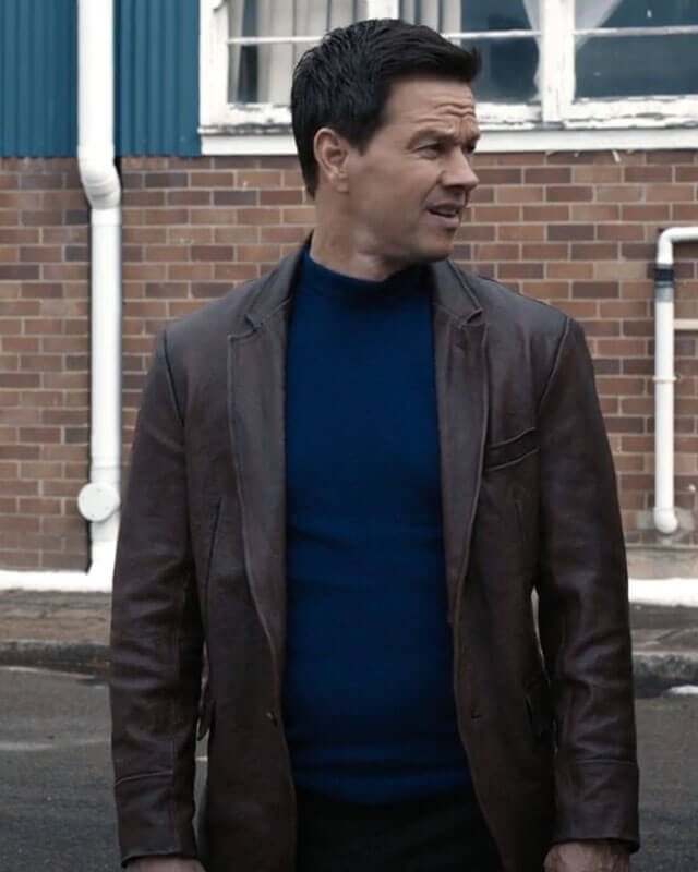 Mark Wahlberg Play Dirty Leather Jacket