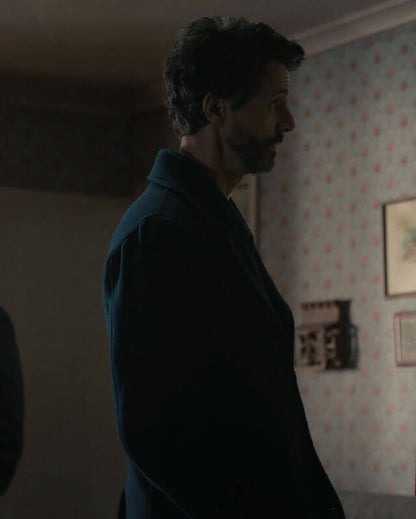 Matthew Goode Dept Q Wool Coat