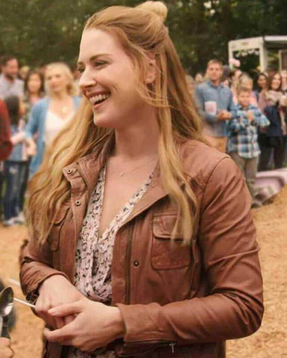Melinda Monroe Virgin River S02 Brown Jacket