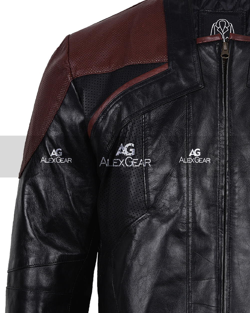 Star Trek Picard Captain William Riker Leather Jacket – AlexGear