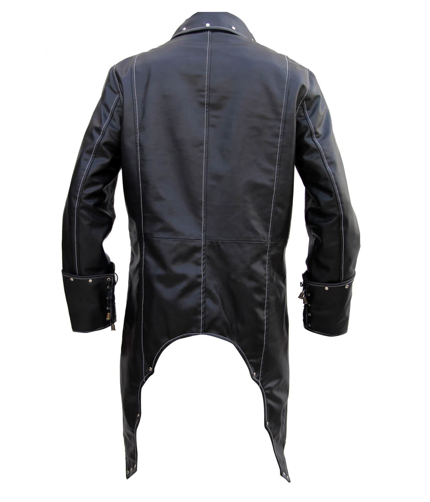 Men's Vintage Long Black Gothic Coat – AlexGear