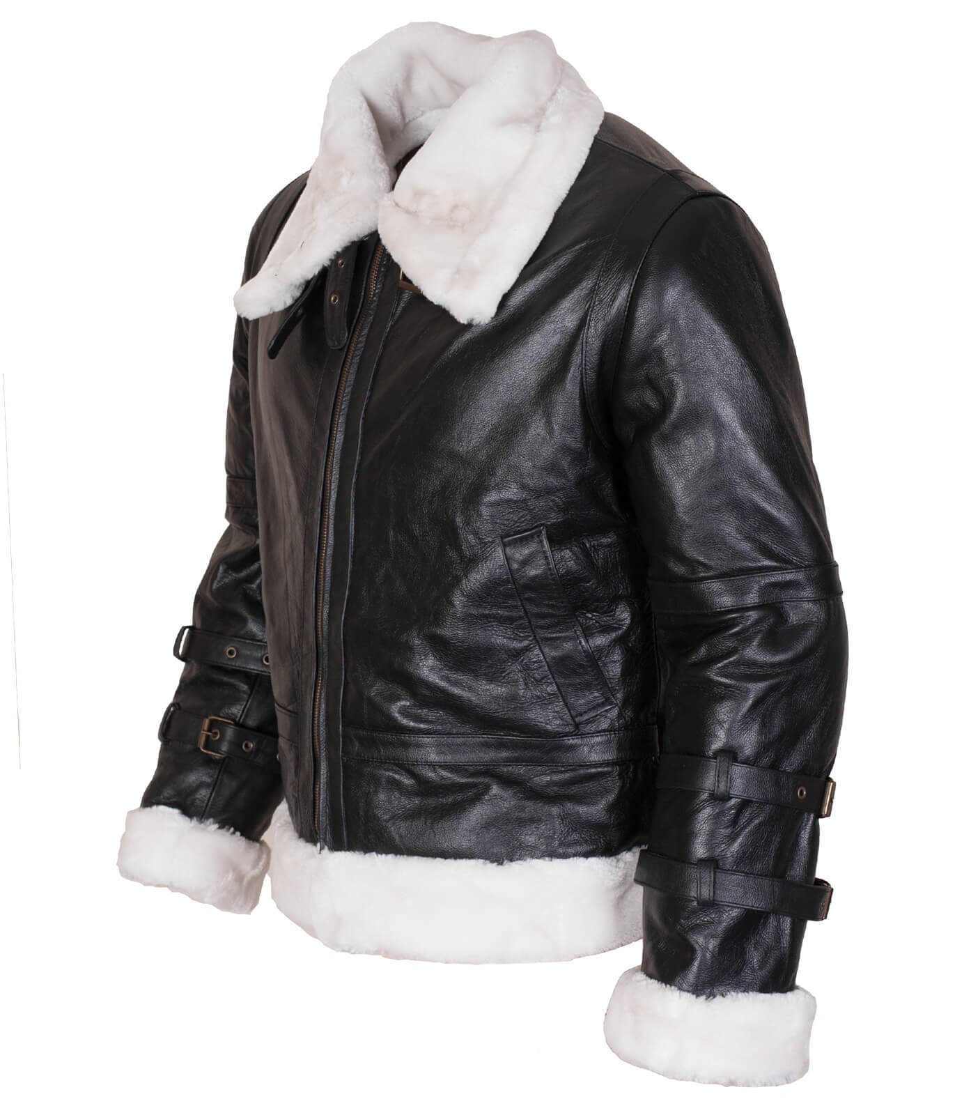 Shearling B3 Bomber Leather Jacket