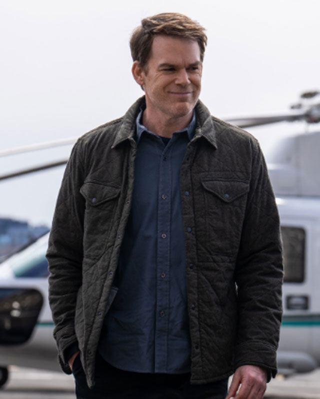 Michael C Hall Dexter Resurrection Cotton Quilted Jacket