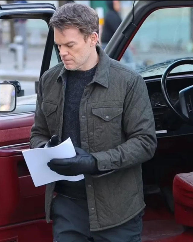 Michael C Hall Dexter Resurrection Quilted Cotton Jacket