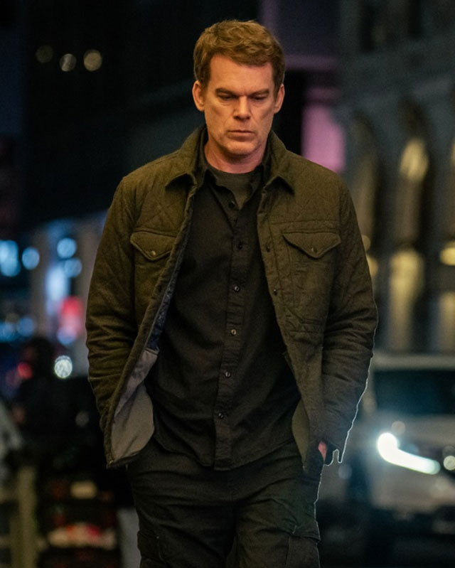 Michael C Hall Dexter Resurrection Quilted Jacket