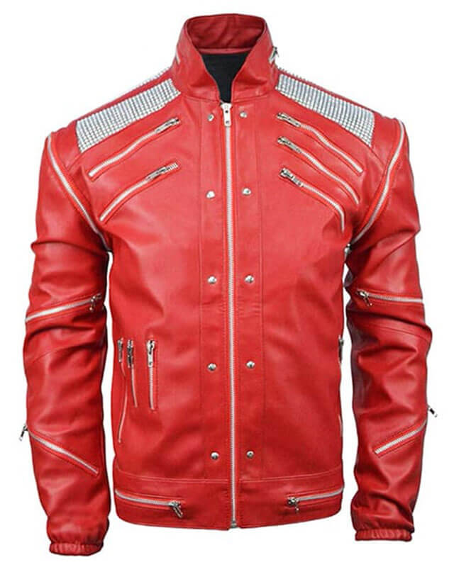 Michael Jackson Beat It Bad Tour Leather Jacket