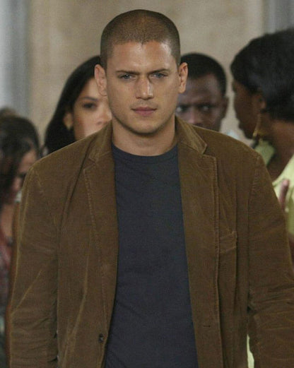 Michael Scofield Prison Break Corduroy Coat
