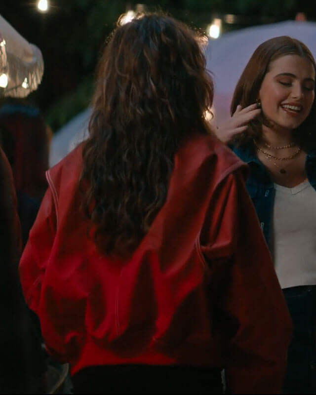 Mika Abdalla Off Campus Red Jacket