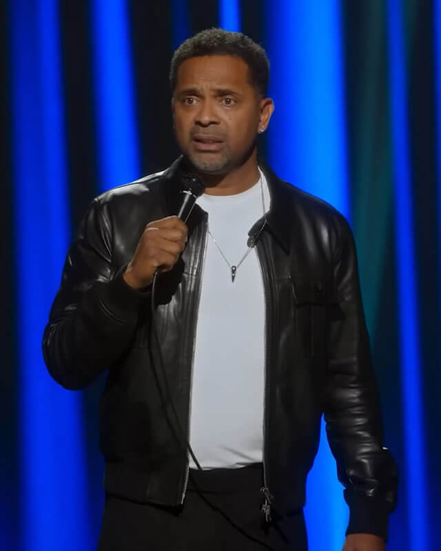 Mike Epps Delusional Black Leather Jacket