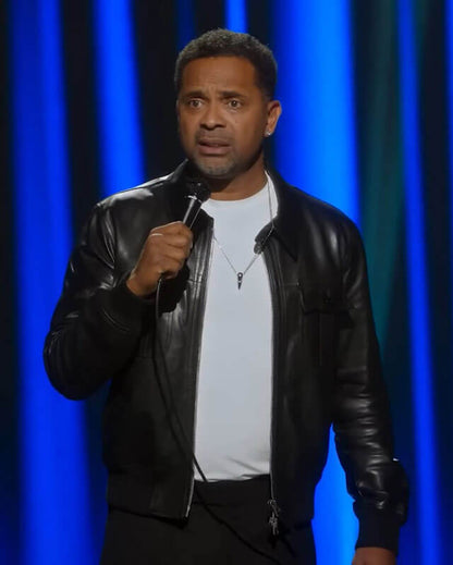 Mike Epps Delusional Black Leather Jacket