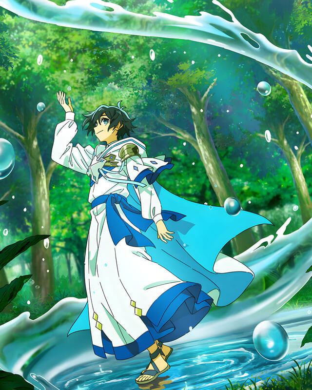 Mizu Zokusei No Mahoutsukai Ryo White Cape